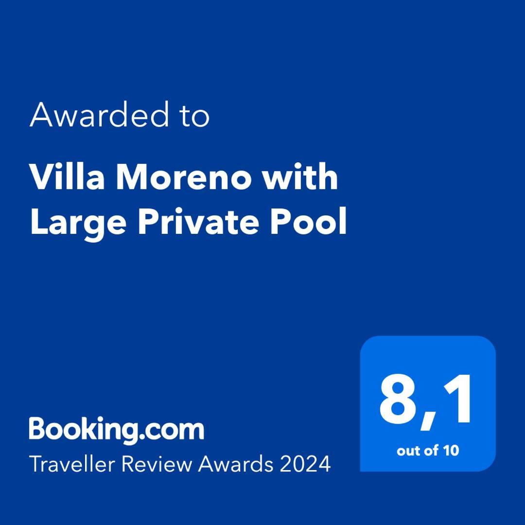 Villa Moreno With Large Private Pool Jávea Buitenkant foto